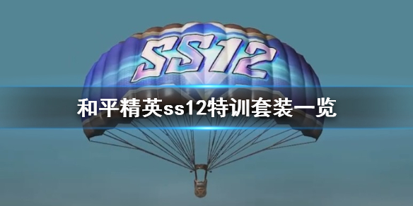 和平精英ss12特训套装一览 和平精英ss12特训套装怎么样