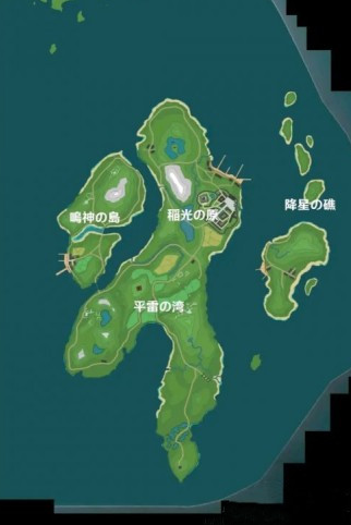 原神1.4稻妻城地图介绍 原神稻妻城地图在哪