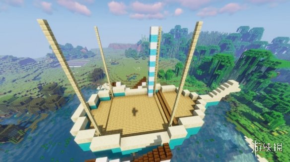 我的世界手游魔法飞艇建造图文攻略 魔法飞艇怎么建